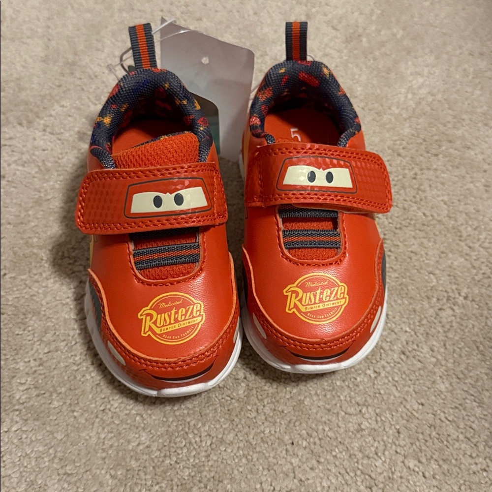 Disney lightning McQueen sneakers